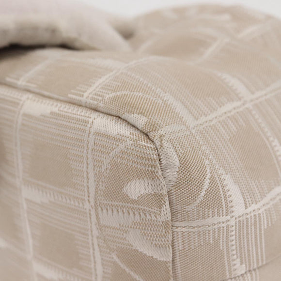 CHANEL New Travel line Pouch Nylon Pink CC Auth SW1558