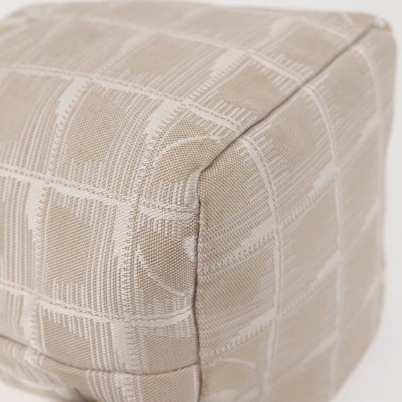 CHANEL New Travel line Pouch Nylon Pink CC Auth SW1558