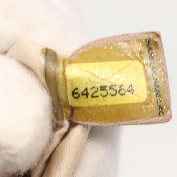 CHANEL New Travel line Pouch Nylon Pink CC Auth SW1558