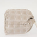 CHANEL New Travel line Pouch Nylon Pink CC Auth SW1558-3