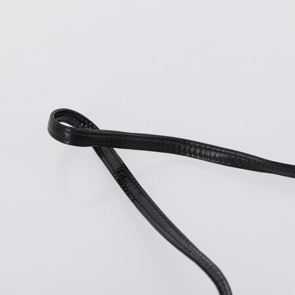 GIVENCHY Shoulder Bag Leather 2Set Black Auth SW1560