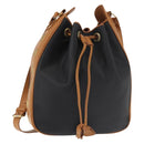 SAINT LAURENT Shoulder Bag PVC Leather Black Auth SW1561-1