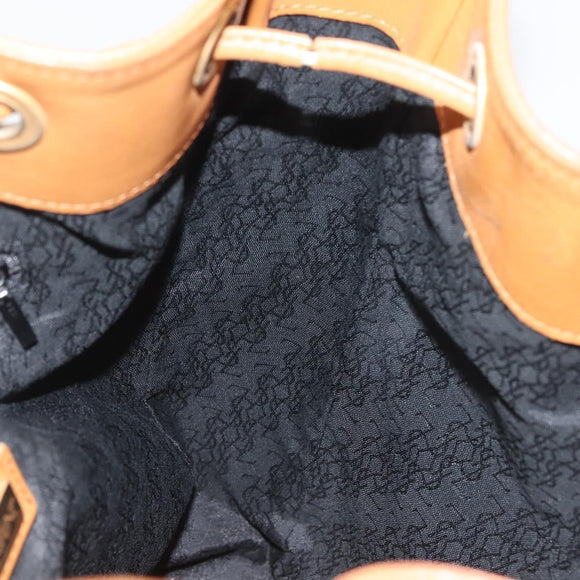 SAINT LAURENT Shoulder Bag PVC Leather Black Auth SW1561