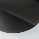 BALLY Hand Bag Leather Black Gold Auth SW1563-12