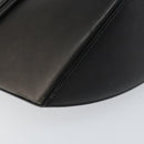 BALLY Hand Bag Leather Black Gold Auth SW1563-13