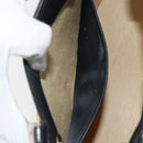 BALLY Hand Bag Leather Black Gold Auth SW1563-20