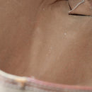 CELINE Macadam Canvas Shoulder Bag PVC Leather 2Set Brown Beige Auth SW1565-10