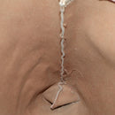 CELINE Macadam Canvas Shoulder Bag PVC Leather 2Set Brown Beige Auth SW1565-11