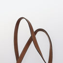 CELINE Macadam Canvas Shoulder Bag PVC Leather 2Set Brown Beige Auth SW1565-7