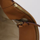 Chloe Gucci Hand Bag Leather 2Set Brown Auth SW1566-18