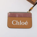 Chloe Gucci Hand Bag Leather 2Set Brown Auth SW1566-20