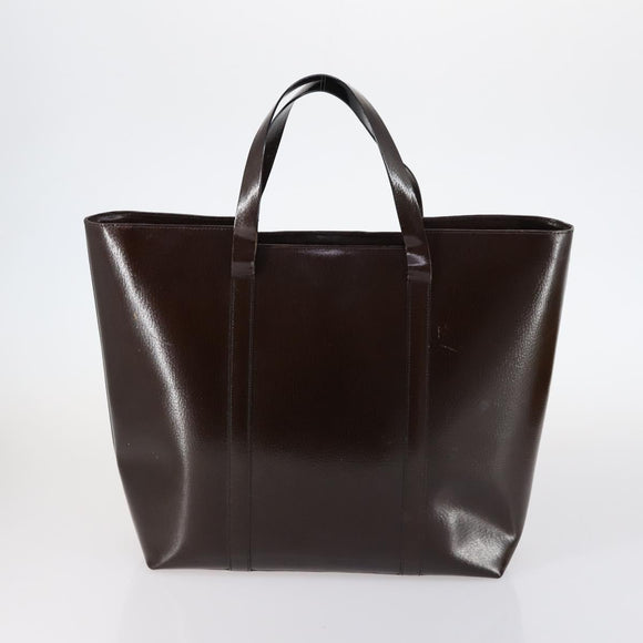 Chloe Gucci Hand Bag Leather 2Set Brown Auth SW1566