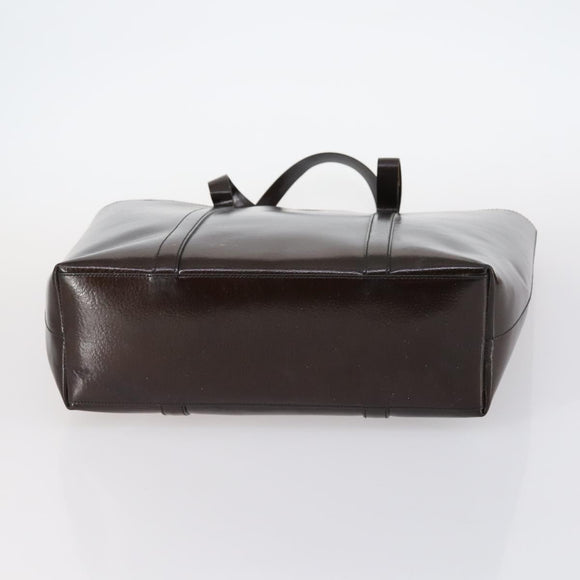 Chloe Gucci Hand Bag Leather 2Set Brown Auth SW1566