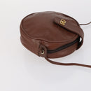 VALENTINO Saint Laurent Shoulder Bag Canvas Leather 2Set Beige Brown Auth SW1567-12