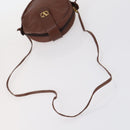 VALENTINO Saint Laurent Shoulder Bag Canvas Leather 2Set Beige Brown Auth SW1567-13