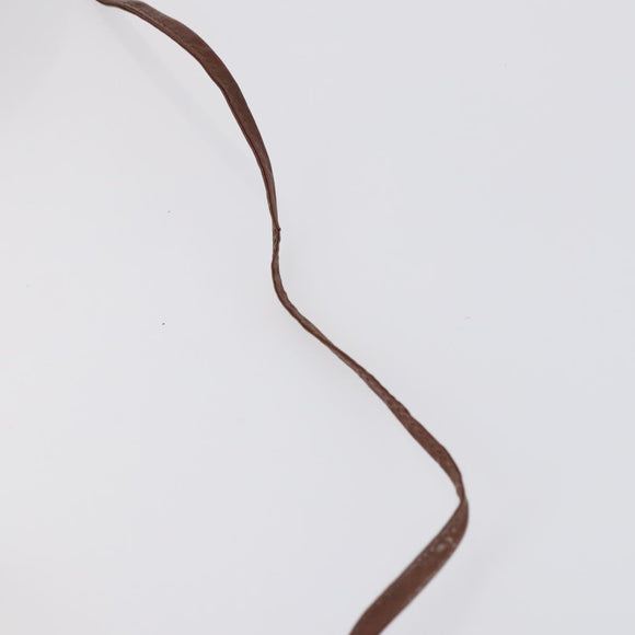 VALENTINO Saint Laurent Shoulder Bag Canvas Leather 2Set Beige Brown Auth SW1567