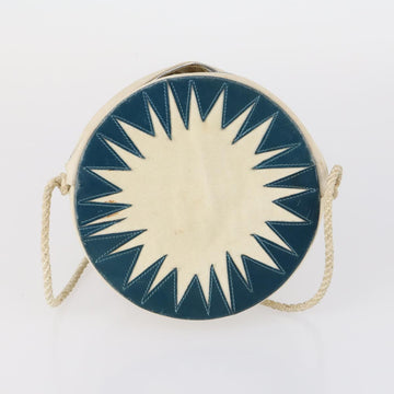 VALENTINO Saint Laurent Shoulder Bag Canvas Leather 2Set Beige Brown Auth SW1567 - 0