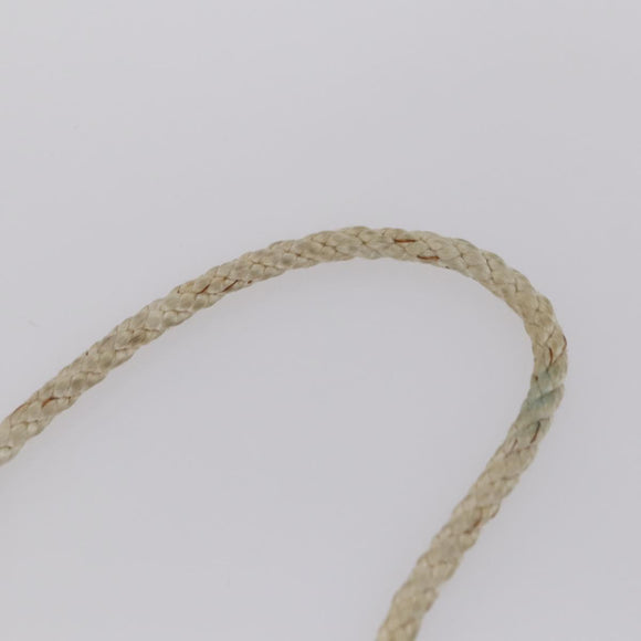 VALENTINO Saint Laurent Shoulder Bag Canvas Leather 2Set Beige Brown Auth SW1567