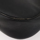 Christian Dior Honeycomb Canvas Shoulder Bag PVC Black Gold Auth SW1569-16