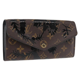LOUIS VUITTON Monogram Blossom Portefeuille Sarah Long Wallet M62099 Auth sw1577