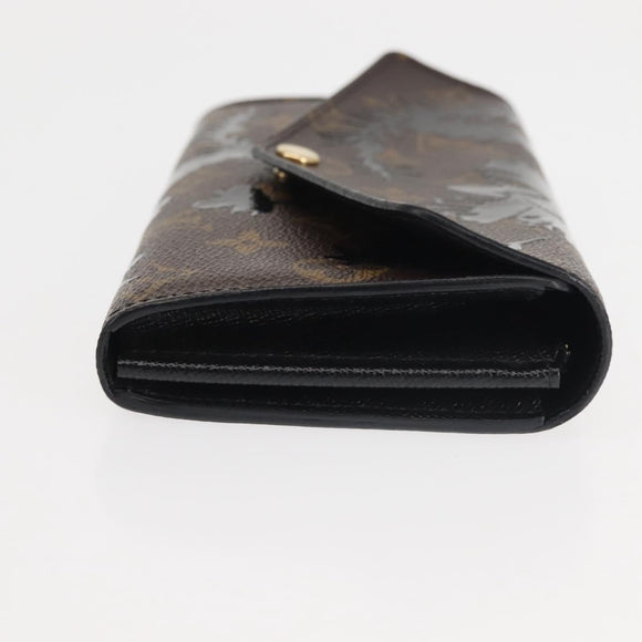 LOUIS VUITTON Monogram Blossom Portefeuille Sarah Long Wallet M62099 Auth sw1577
