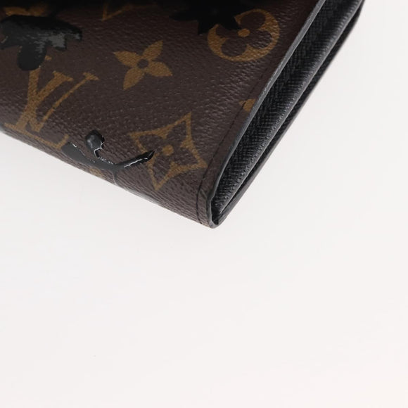 LOUIS VUITTON Monogram Blossom Portefeuille Sarah Long Wallet M62099 Auth sw1577