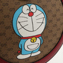 GUCCI Micro GG Supreme Doraemon Collaboration Bag PVC Beige 625216 Auth sw1582M-17