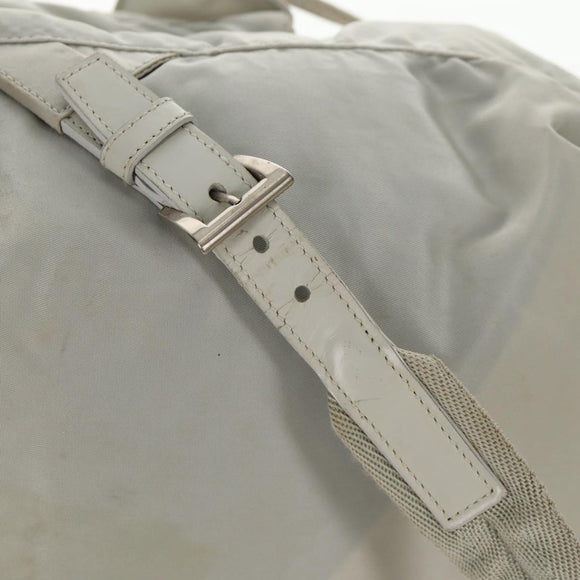 PRADA Backpack Nylon Gray Auth sw1586