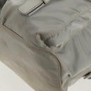 PRADA Backpack Nylon Gray Auth sw1586-21