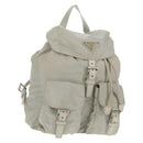 PRADA Backpack Nylon Gray Auth sw1586-1