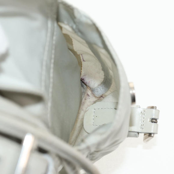 PRADA Backpack Nylon Gray Auth sw1586