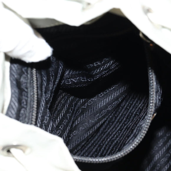 PRADA Backpack Nylon Gray Auth sw1586