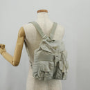 PRADA Backpack Nylon Gray Auth sw1586-36