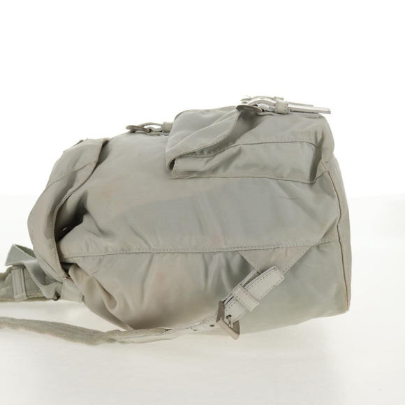 PRADA Rucksack Nylon Grau Orig sw1586