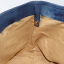 Jimmy Choo Studs Tote Bag Coated Canvas Blue Auth sw1589-18