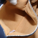 Jimmy Choo Studs Tote Bag Coated Canvas Blue Auth sw1589-19