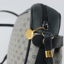 GUCCI Micro GG Canvas Shoulder Bag PVC Leather Navy Auth sw1590-9