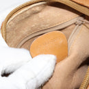 GUCCI Micro GG Canvas Shoulder Bag PVC Leather Brown Auth sw1591-12