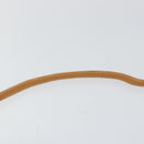 GUCCI Micro GG Canvas Shoulder Bag PVC Leather Brown Auth sw1591-8