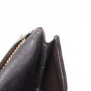 Christian Dior Trotter Canvas Chain Shoulder Bag Brown Auth sw1595-19