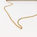 Christian Dior Honeycomb Canvas Chain Shoulder Bag PVC Leather Beige Auth sw1596-7