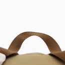 PRADA Backpack Nylon Beige Silver Auth sw1597-14