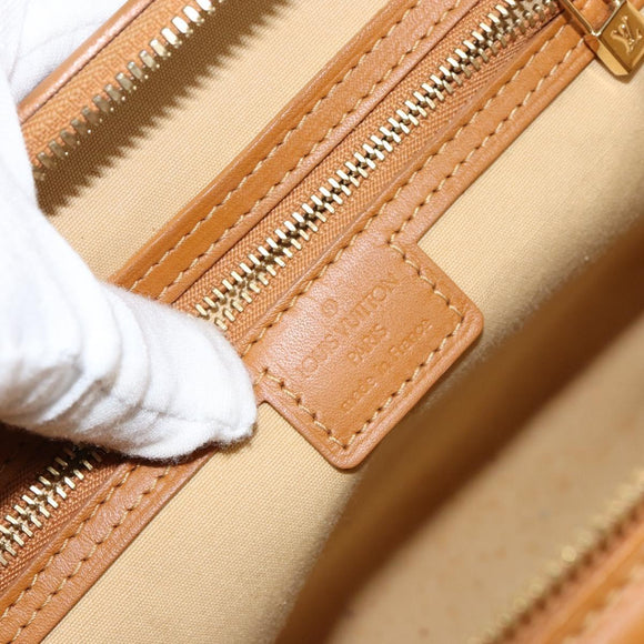 LOUIS VUITTON Monogram Mini Josephine PM Hand Bag Beige M92416 LV Auth sw1599