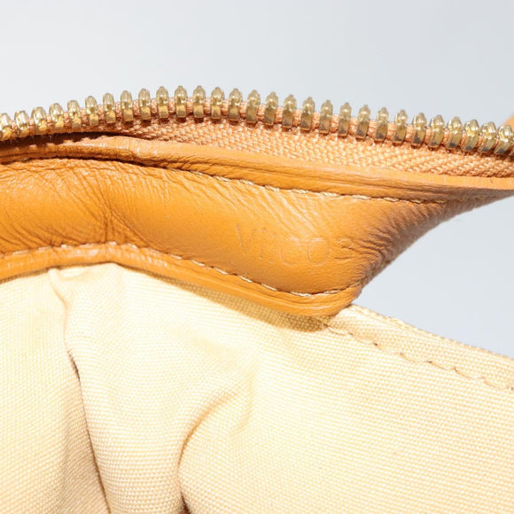 LOUIS VUITTON Monogram Mini Josephine PM Hand Bag Beige M92416 LV Auth sw1599