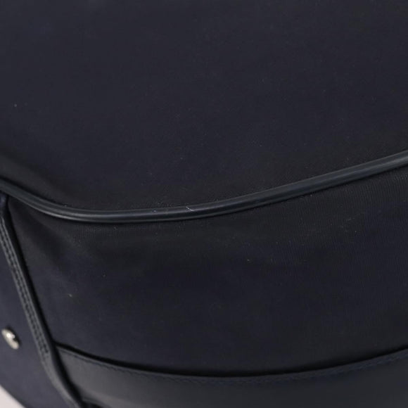 GUCCI travel Boston Bag Coated Canvas Navy Auth sw1600