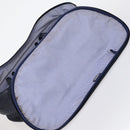 GUCCI travel Boston Bag Coated Canvas Navy Auth sw1600-17