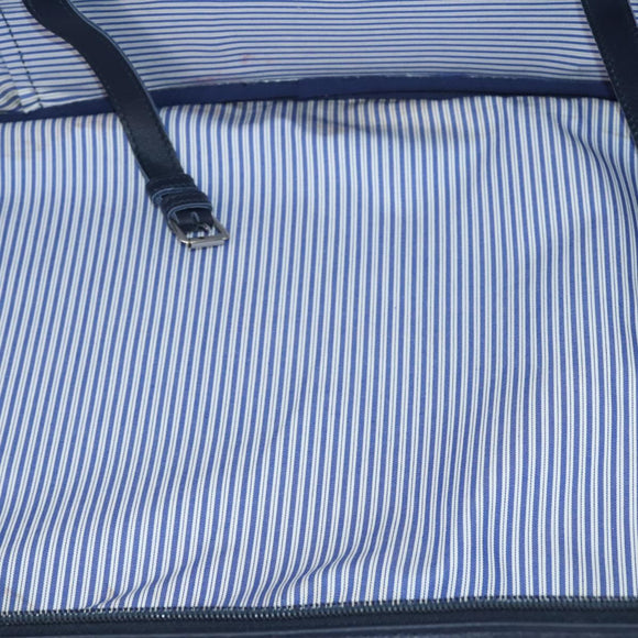 GUCCI travel Boston Bag Coated Canvas Navy Auth sw1600