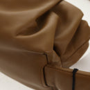 BOTTEGA VENETA Body Bag Leather Gold Khaki Auth sw1602M-18