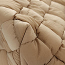 BOTTEGA VENETA Cassette Padded INTRECCIATO Bag Nylon Beige 670207 Auth sw1603M-17