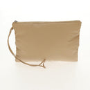 BOTTEGA VENETA Cassette Padded INTRECCIATO Bag Nylon Beige 670207 Auth sw1603M-21